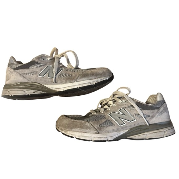 New Balance 990v3 Gray Sneakers Size 6.5/39 - Picture 5 of 6